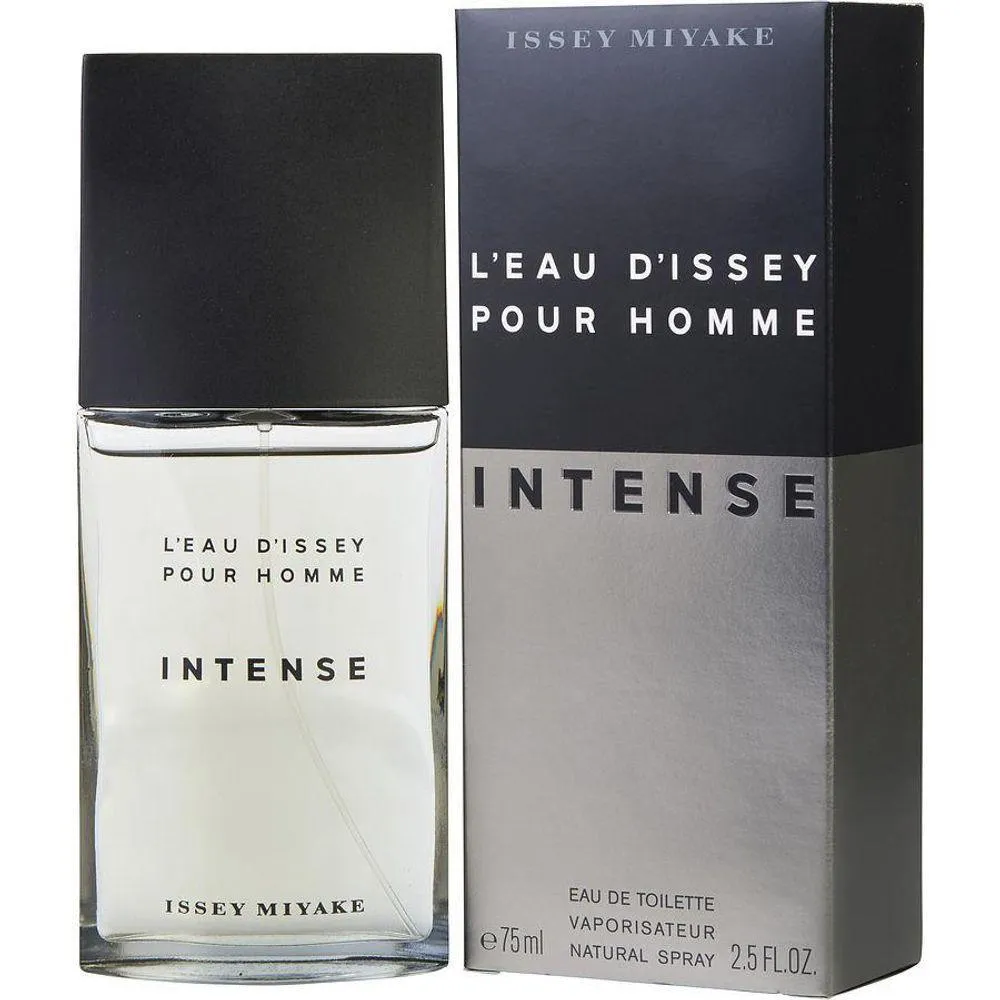 L'Eau D'Issey Intense Issey Miyake Eau de Toilette 75ml - Perfume Masculino + Amostra de Fragrância