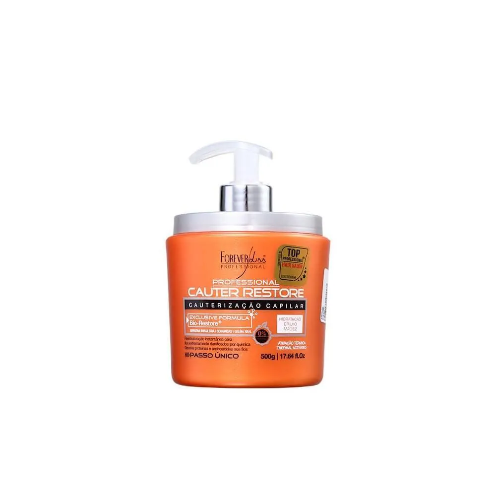 FOREVER LISS CAUTER RESTORE PASSO ÃšNICO 500G
