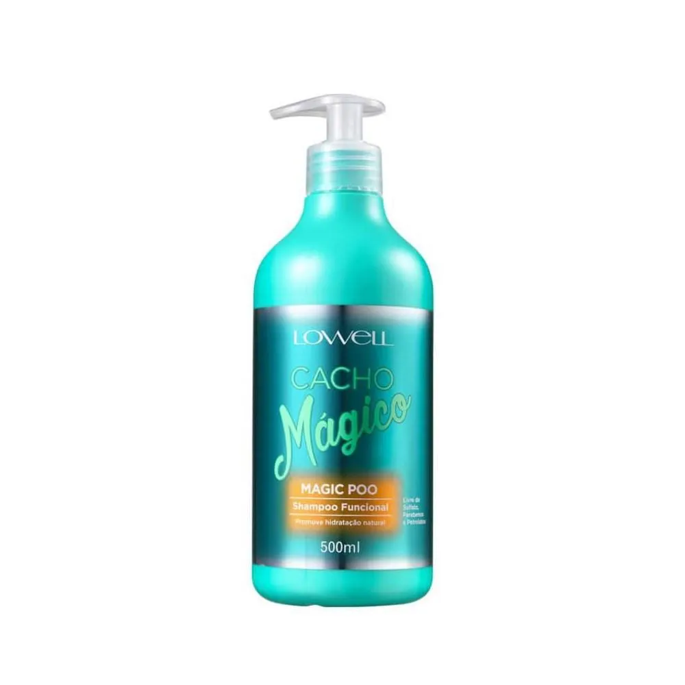 Shampoo Lowell Cacho Mágico Hidratação Profunda 500ml