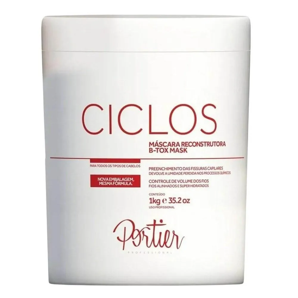 PORTIER CICLOS B-TOX MÁSCARA RECONSTRUTORA 1KG