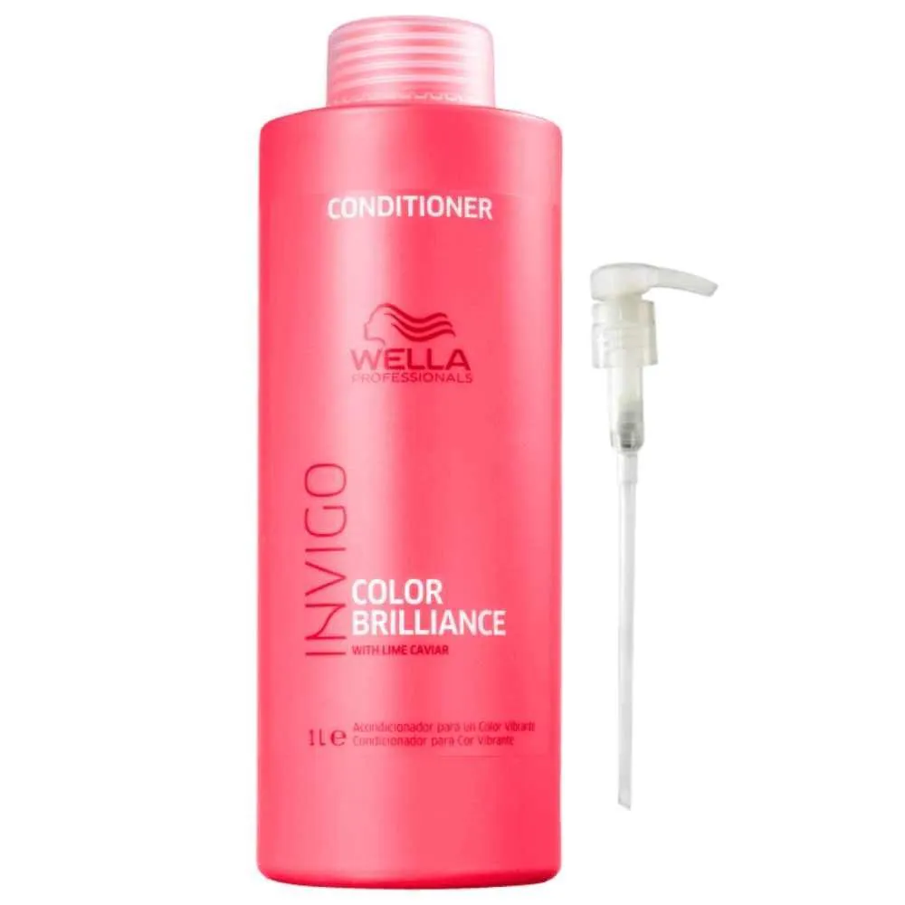 Condicionador Wella Professionals Invigo Color Brilliance 1000ml