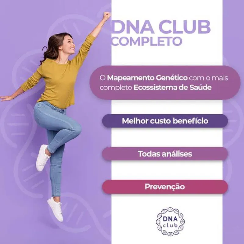 MAPEAMENTO GENéTICO - DNA CLUB COMPLETO