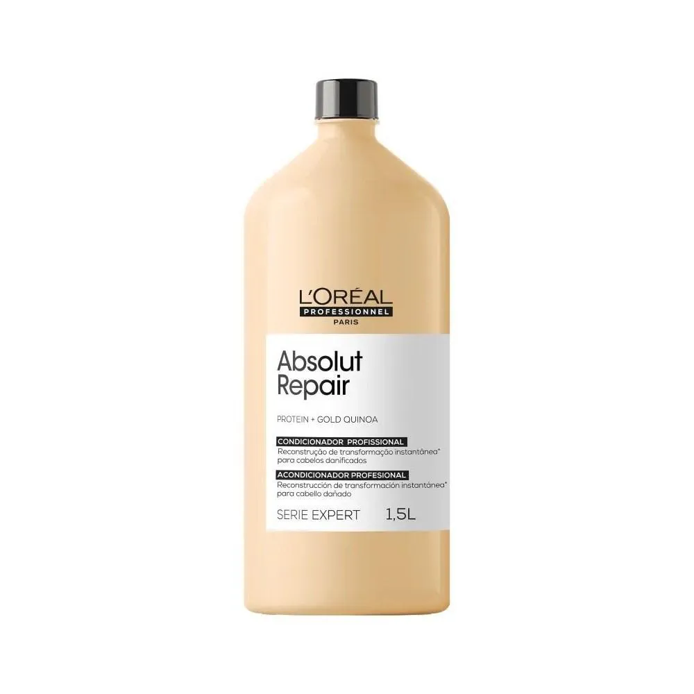 Condicionador L'Oréal Professionnel Absolut Repair Gold Quinoa Brilho 1500ml