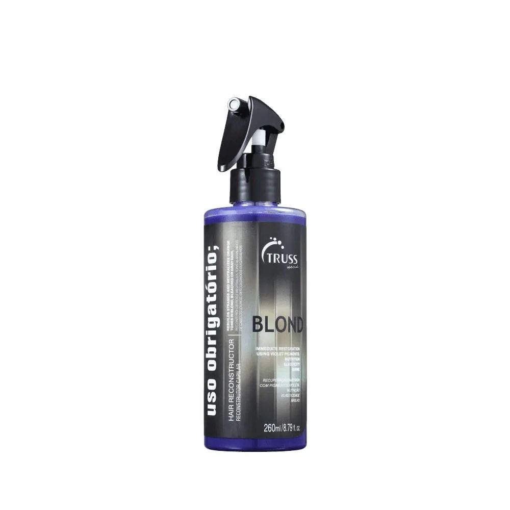 TRUSS USO OBRIGATÓRIO BLOND - TRATAMENTO RECONSTRUTOR 260ML