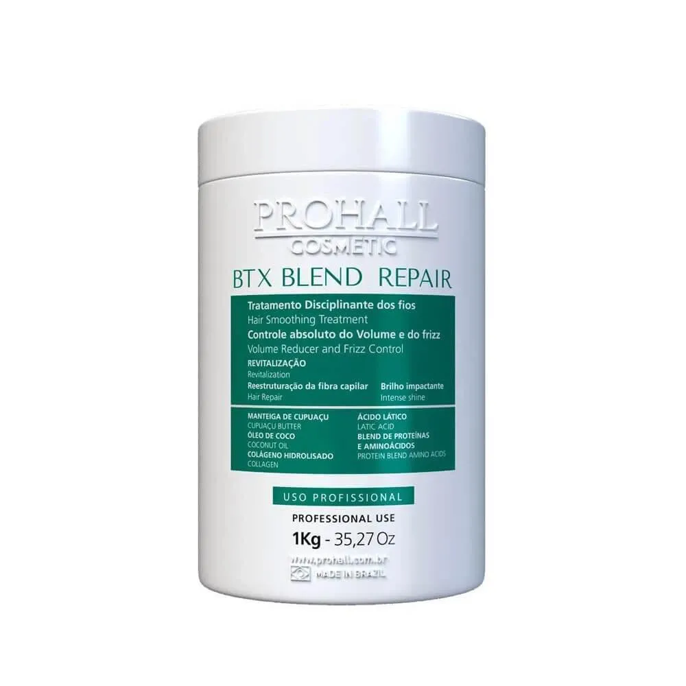 PROHALL BBTOX CAPILAR BLEND REPAIR SEM FORMOL 1KG