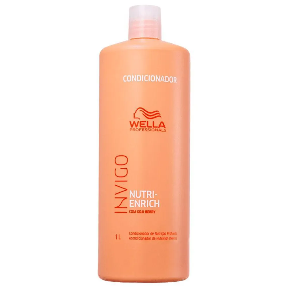 Condicionador Wella Professionals Invigo Nutri-Enrich Hidratação Profunda 1000ml