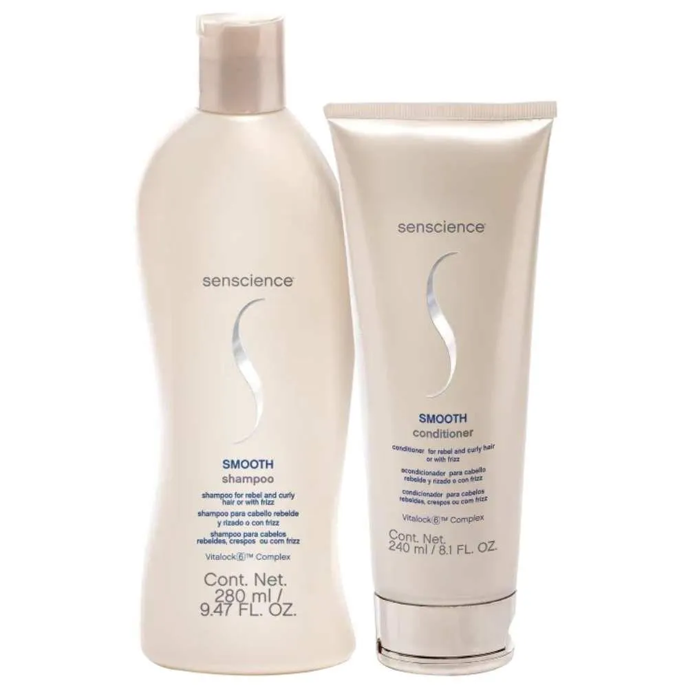 SENSCIENCE SMOOTH SHAMPOO 280ML + CONDICIONADOR 240ML