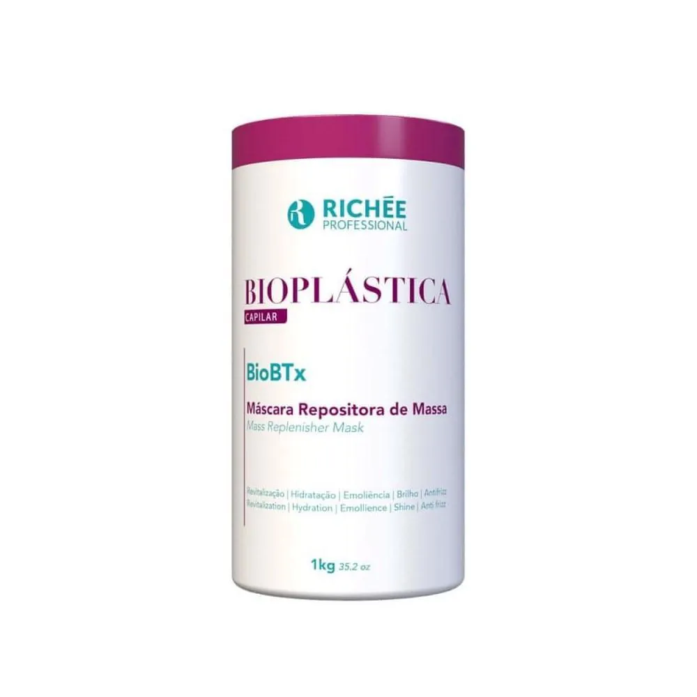 RICHÉEE PROFESSIONAL BIOPLÁSTICA BIOBTX - REPOSITOR DE MASSA CAPILAR 1000G