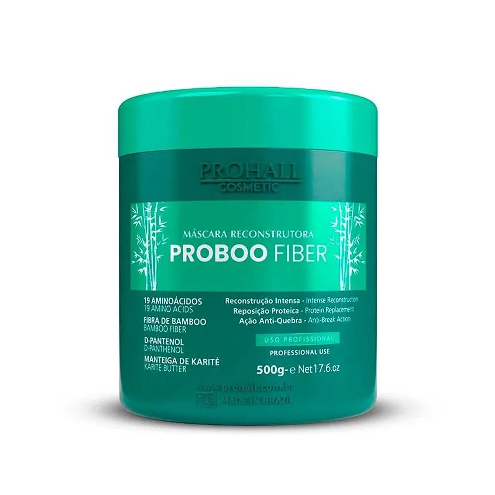 PROHALL PROBOO FIBER MÁSCARA DE RECONSTRUÇÃO 500G