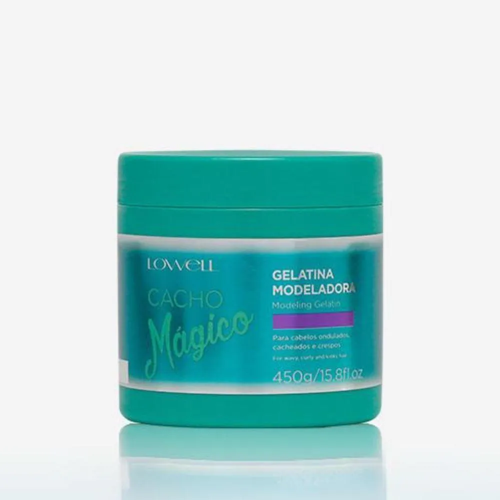 LOWELL CACHO MÁGICO  GELATINA ATIVADORA DE CACHOS 450G