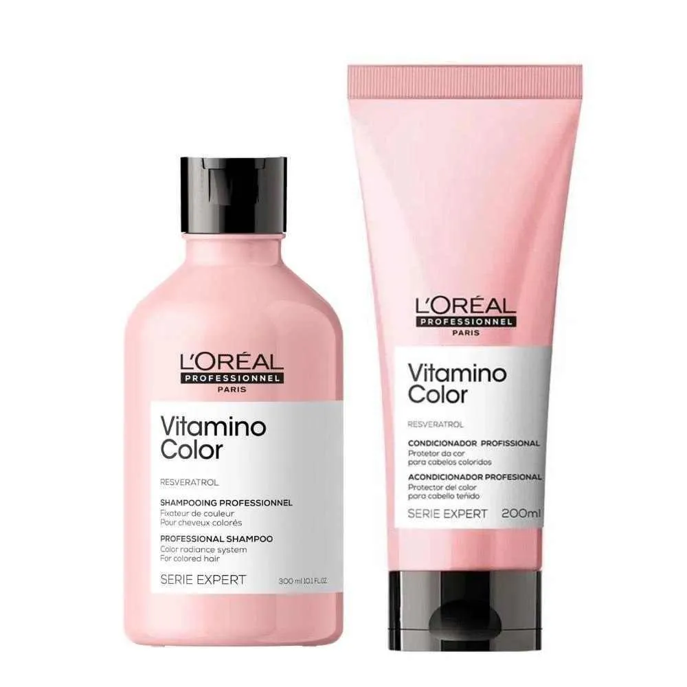 L’Oréal PROFESSIONNEL VITAMINO COLOR SHAMPOO 300ML + CONDICIONADOR 200ML