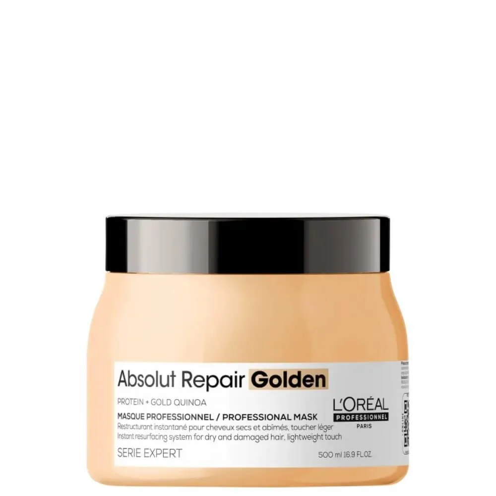 L’Oréal PROFESSIONNEL ABSOLUT REPAIR GOLD QUINOA MÁSCARA TOQUE LEVE 500G