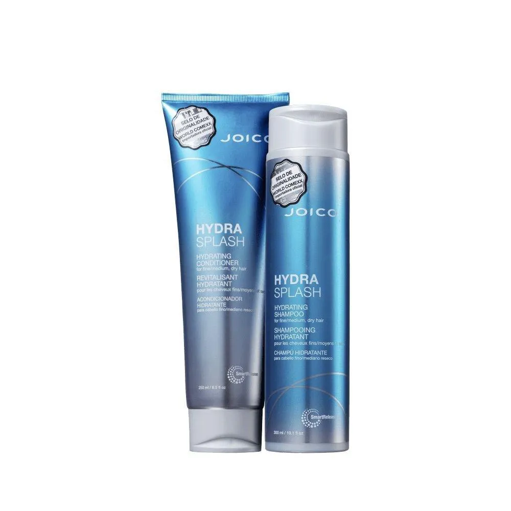 JOICO HYDRA SPLASH SMART RELEASE SHAMPOO 300ML + CONDICIONADOR 250ML