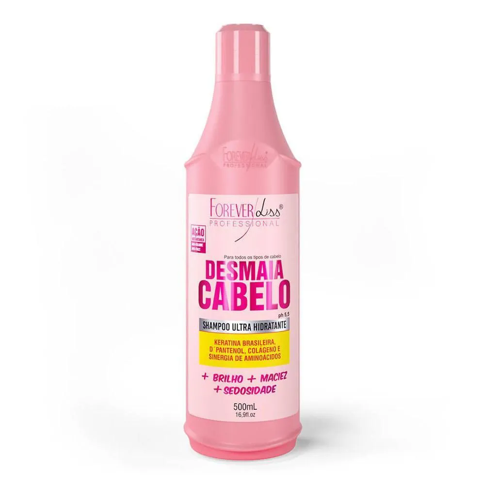 Shampoo Forever Liss Desmaia Cabelo Redução de Frizz 500ml