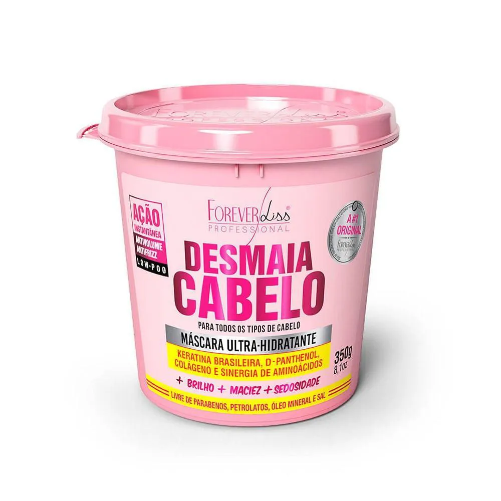 FOREVER LISS DESMAIA CABELO MÁSCARA ULTRA HIDRATANTE 350G