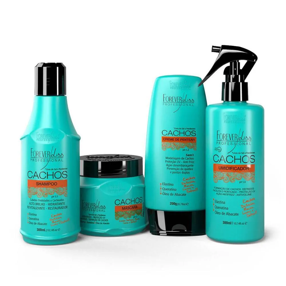 FOREVER LISS CACHOS KIT FORMADOR E MANUTENÇÃODOS CACHOS
