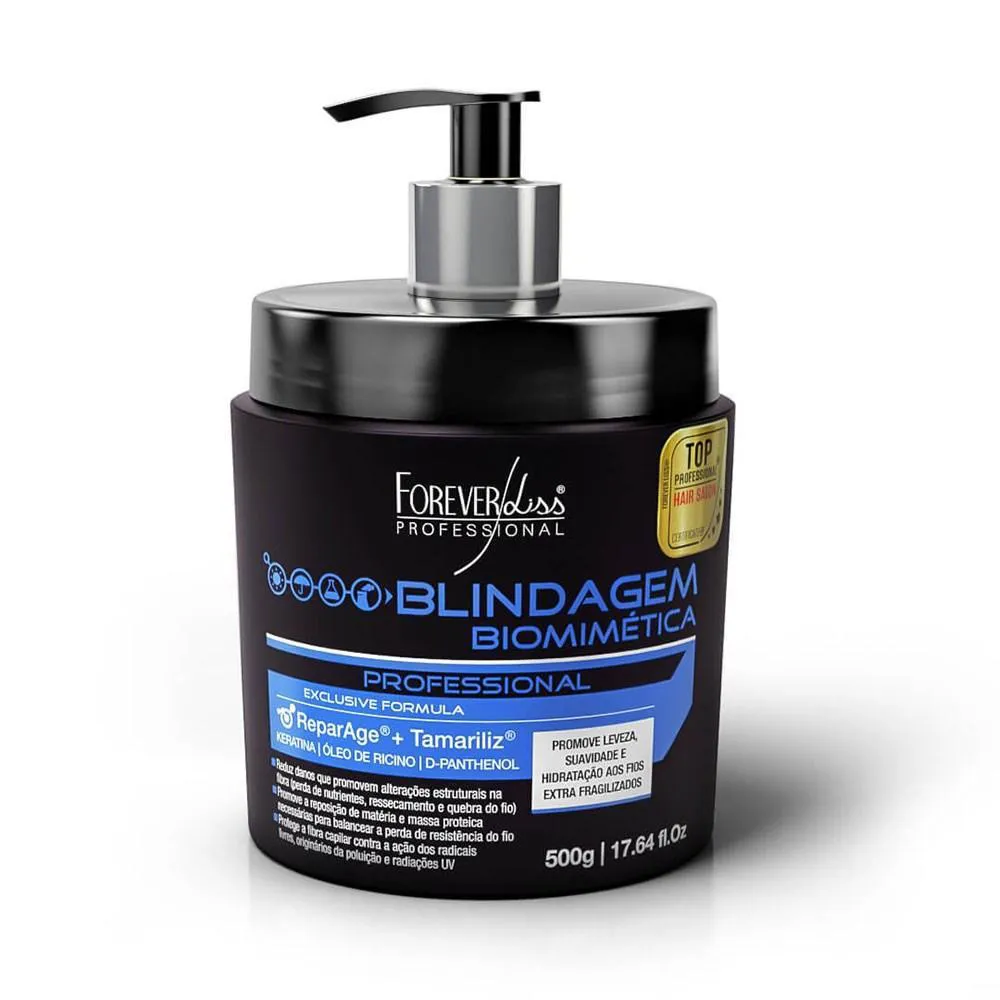 FOREVER LISS BLINDAGEM BIOMIMÃ©TICA CAPILAR 500G