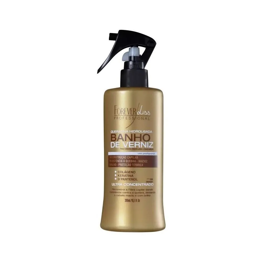 FOREVER LISS BANHO DE VERNIZ QUERATINA LEAVE-IN 300ML