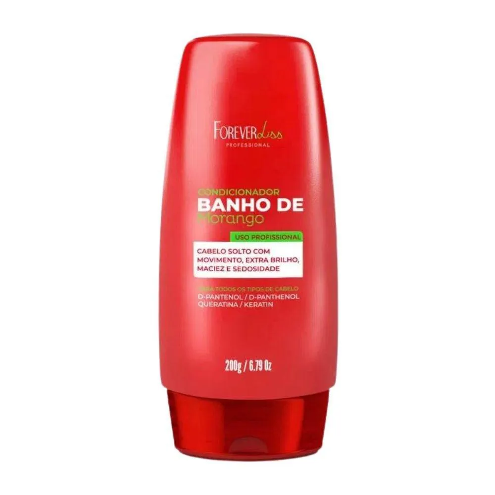 FOREVER LISS BANHO DE MORANGO CONDICIONADOR 200G