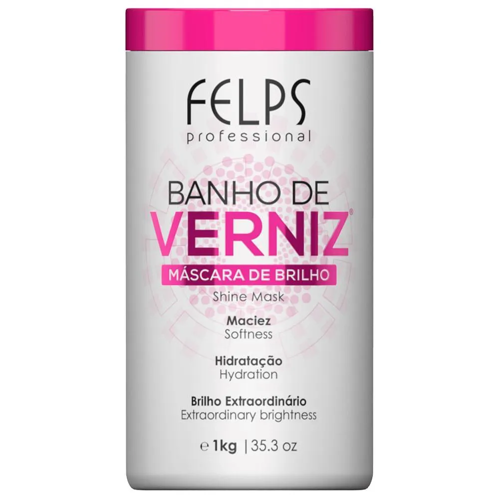 Felps Professional Banho De Verniz Máscara 1000G