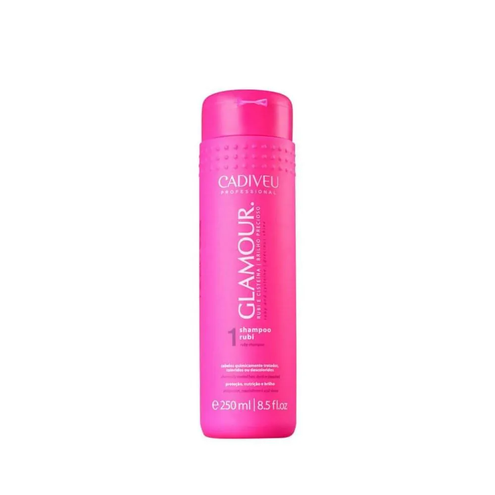 Shampoo Cadiveu Professional Glamour Rubi Brilho 250ml