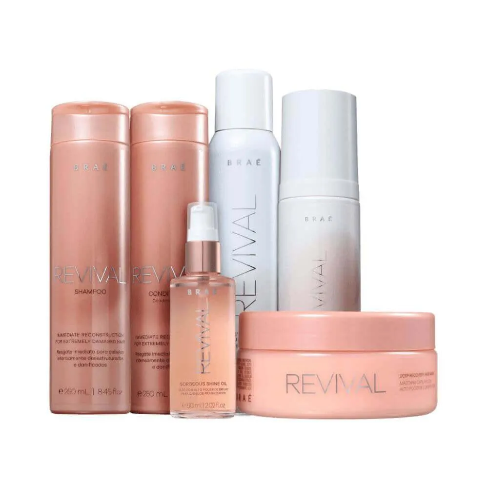 BRAÉ REVIVAL KIT COMPLETO (6 PRODUTOS)