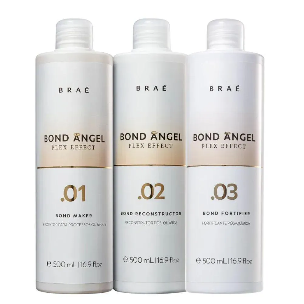 BRAÉ BOND ANGEL PLEX EFFECT KIT TRATAMENTO 3X500ML