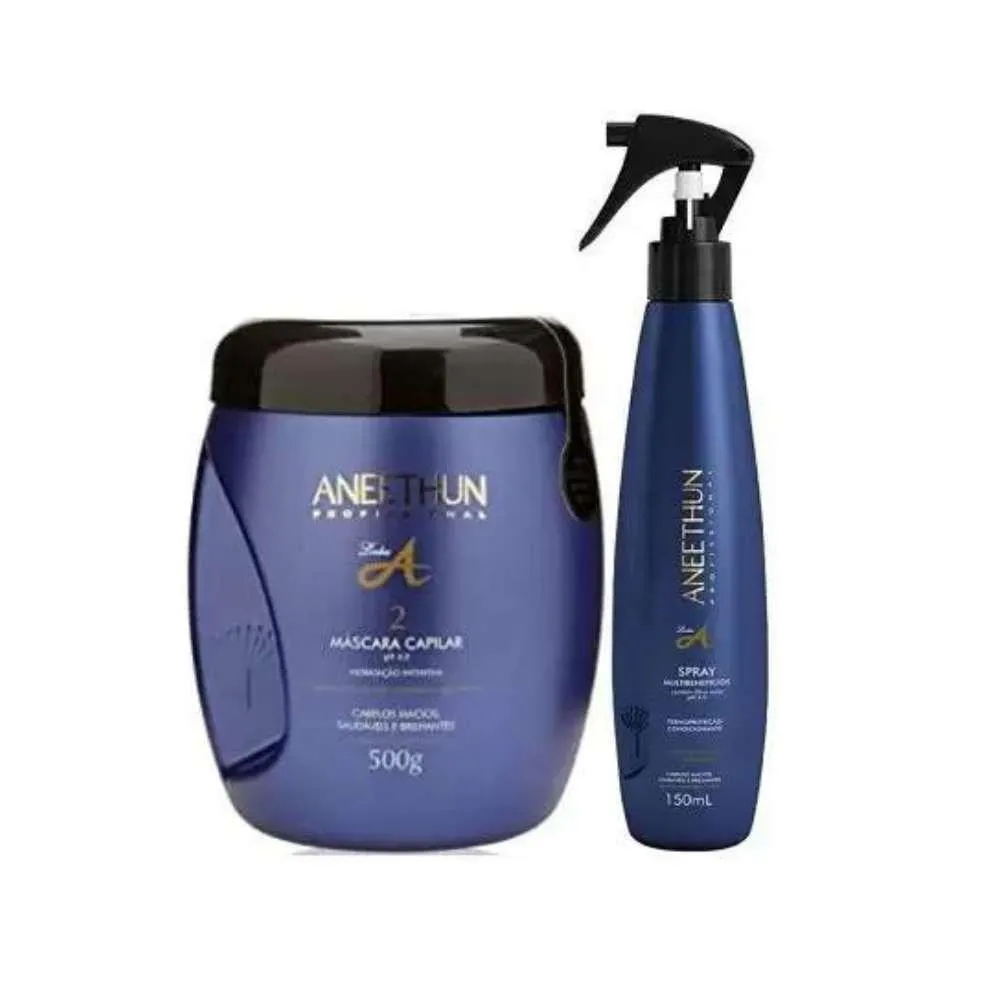 ANEETHUN LINHA A MÁSCARA 500G + SPRAY 150ML