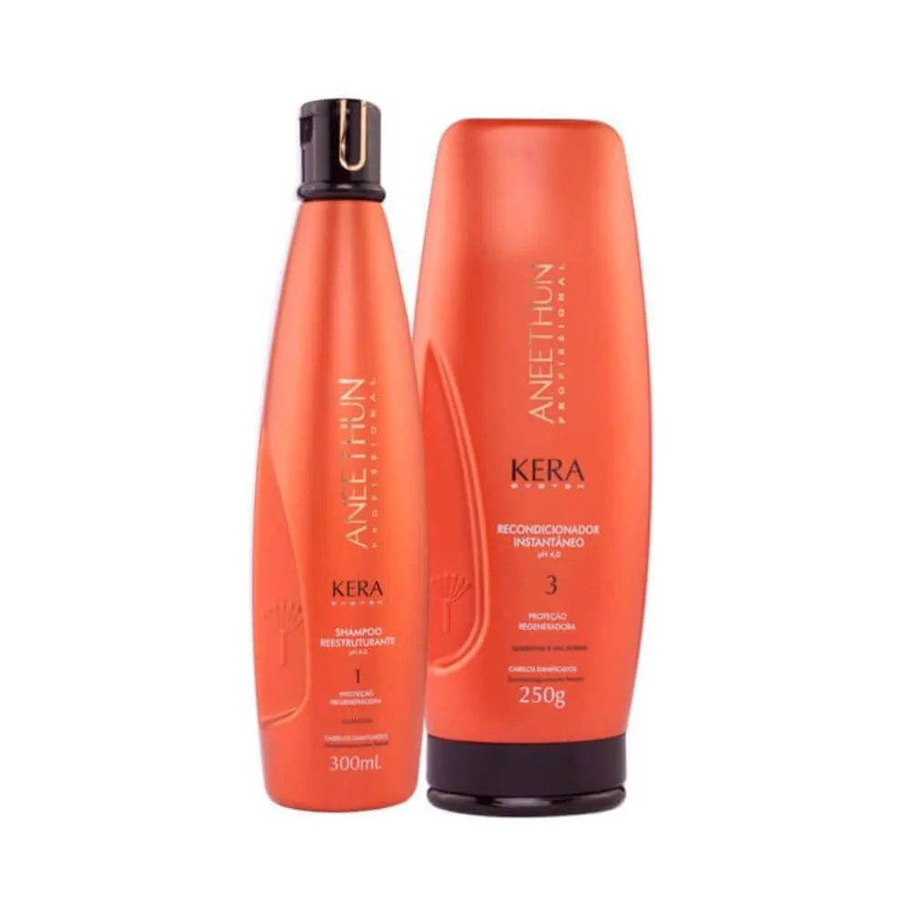 ANEETHUN KERA SHAMPOO HIDRATANTE 300ML + MÁSCARA CONDICIONANTE 250G