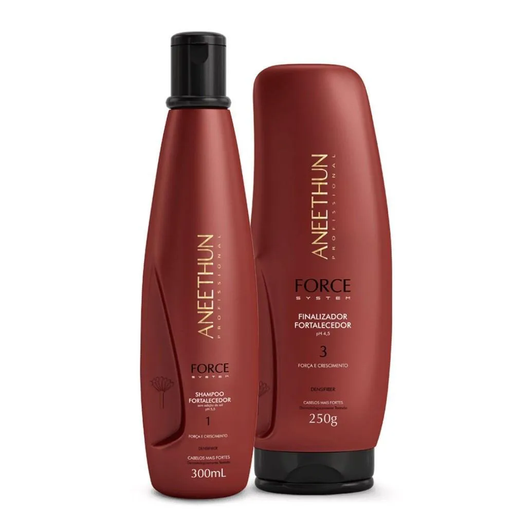 ANEETHUN FORCE KIT SHAMPOO + FINALIZADOR