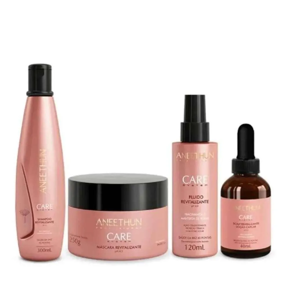 ANEETHUN CARE SYSTEM KIT 4 PRODUTOS COMPLETO