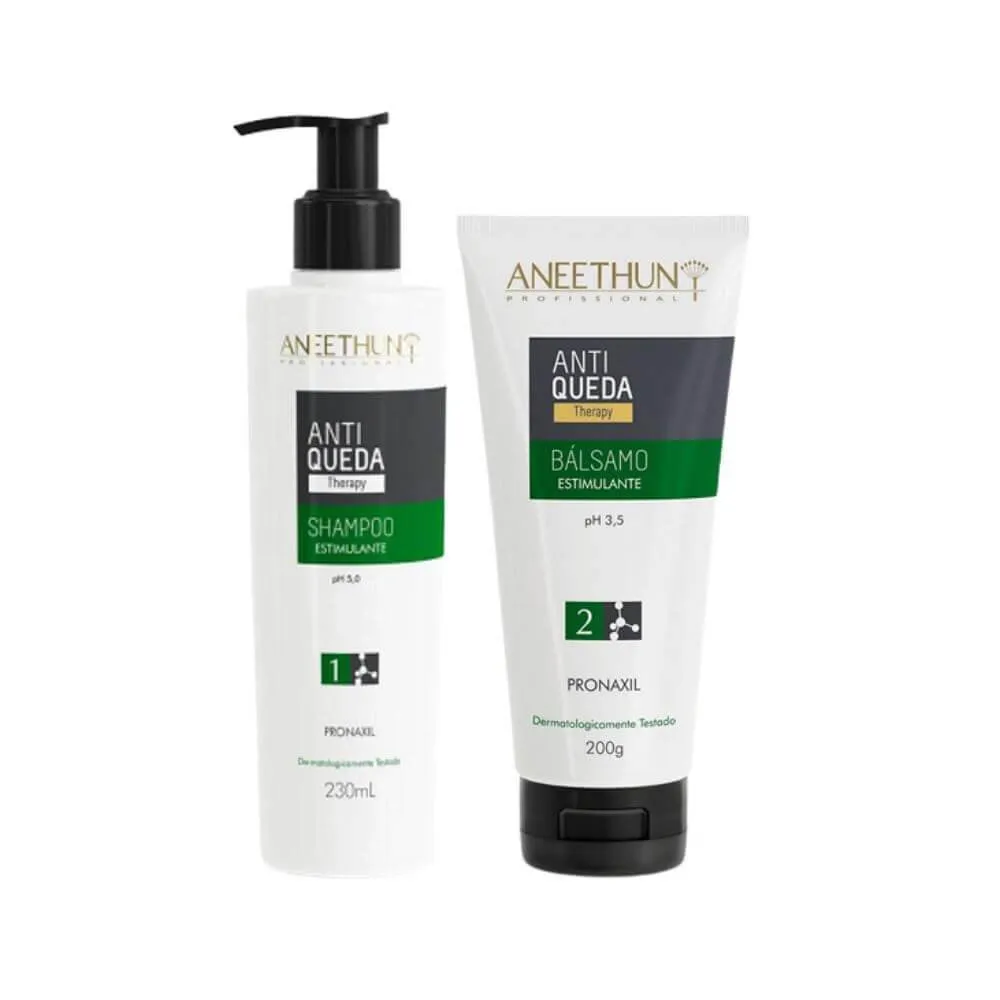 ANEETHUN ANTIQUEDA KIT SHAMPOO + BÁLSAMO