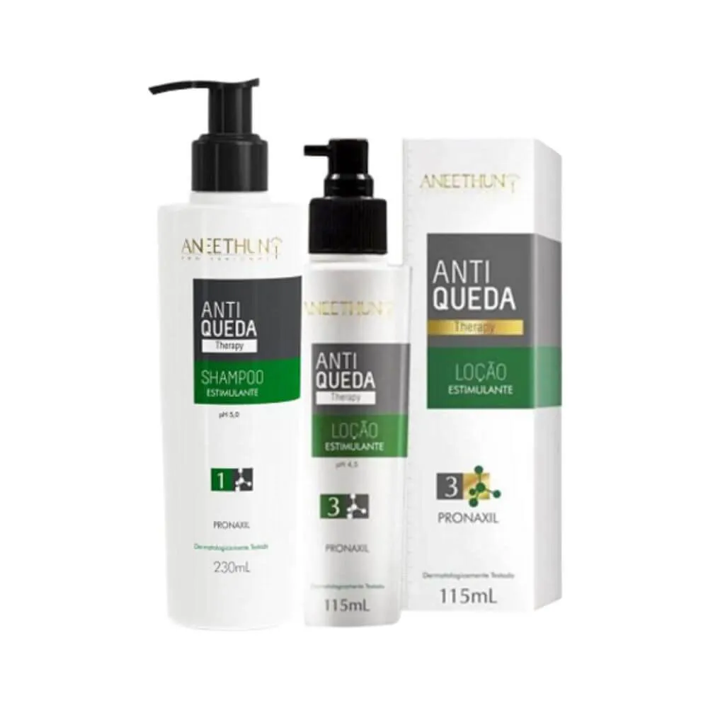 ANEETHUN ANTIQUEDA KIT SHAMPOO + LOÃ§Ã£O ESTIMULANTE