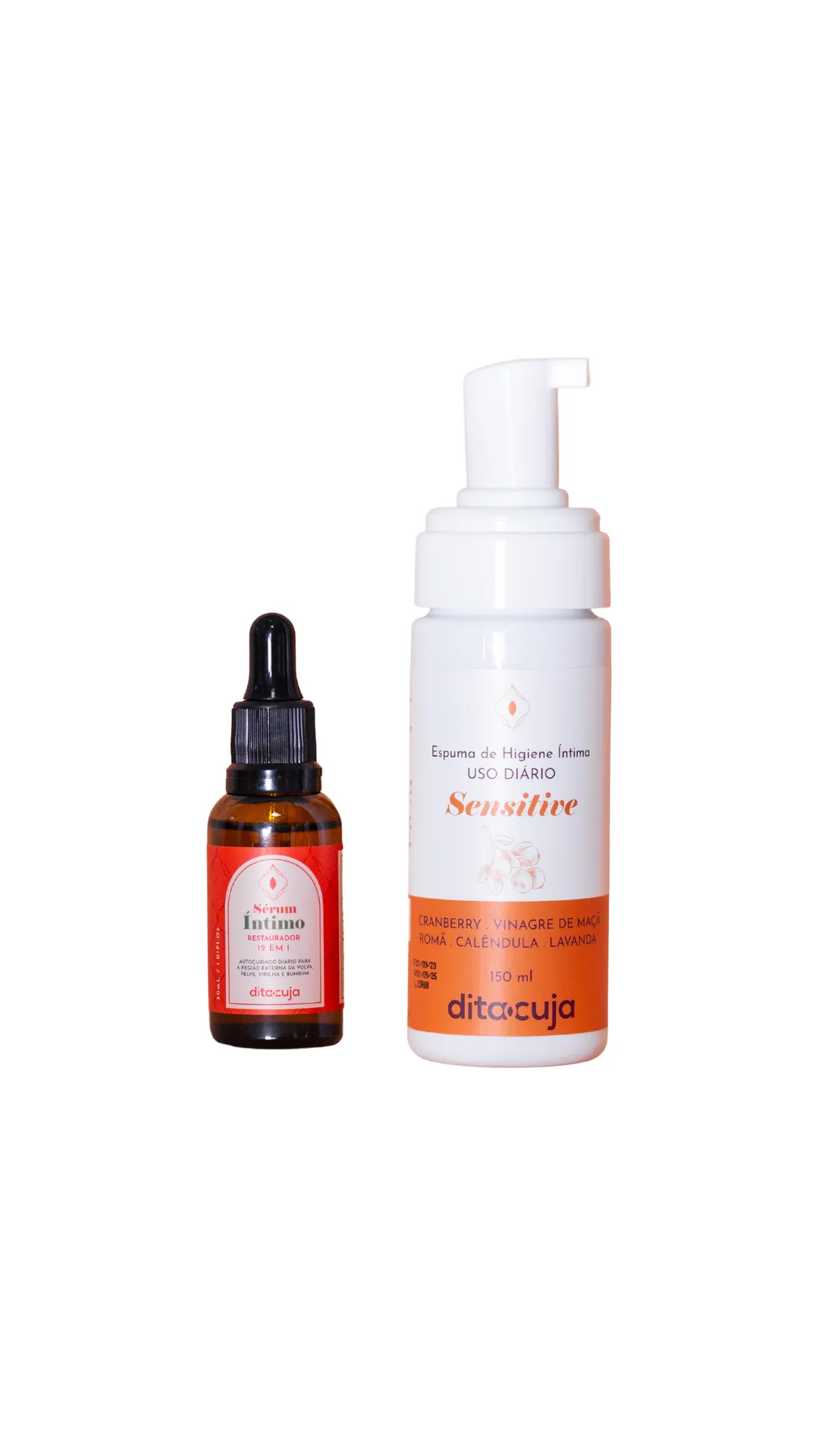 Kit Alívio e Renovação Íntima | 2 Produtos | Pele Sensível | Limpeza Suave e Hidratação Profunda