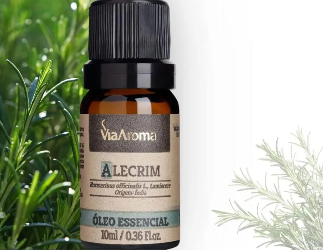 ÓLEO ESSENCIAL PARA AROMATIZADOR ELéTRICO VIA AROMA - 10ML (ALECRIM)