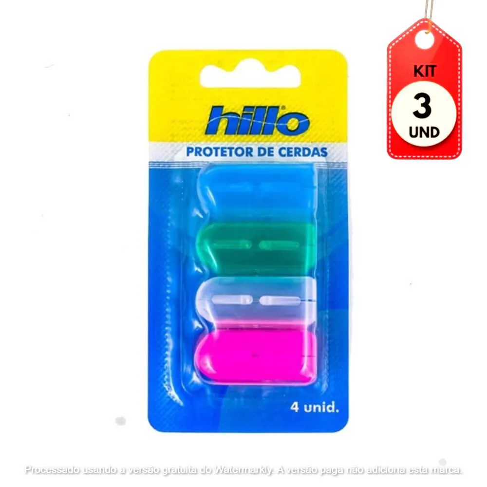 KIT C/03 HILLO PROTETOR DE CERDAS C/4 UNIDADES