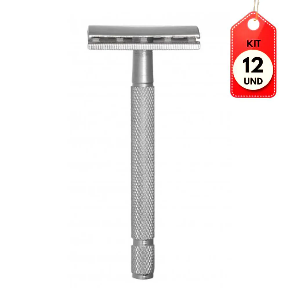 KIT C/12 BELLIZ 1747 APARELHO DE BARBEAR CLáSSICO