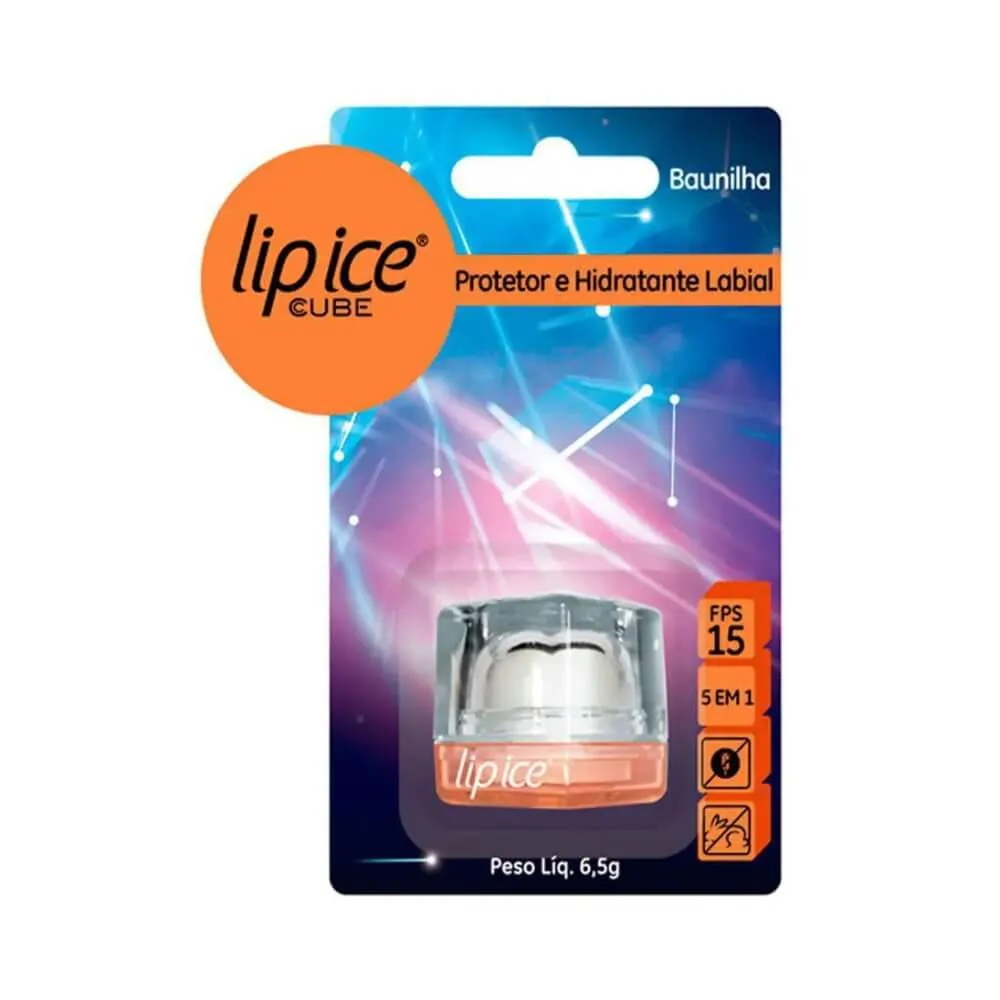 LIP ICE CUBE FPS15 PROTETOR LABIAL BAUNILHA