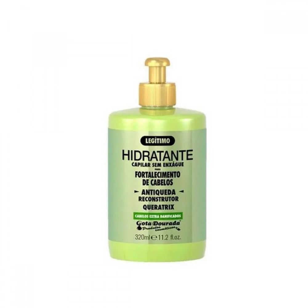 GOTA DOURADA ANTIQUEDA CREME P/ PENTEAR 320G