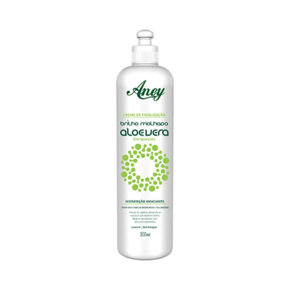 ANEY ALOE VERA BRILHO MOLHADO CREME P/ PENTEAR  300ML