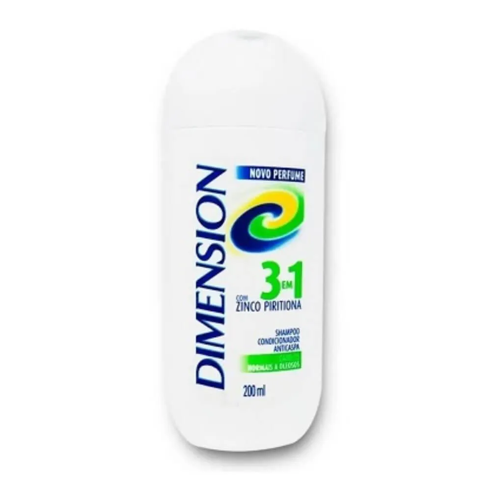 DIMENSION ANTICASPA 3X1 SHAMPOO 200ML