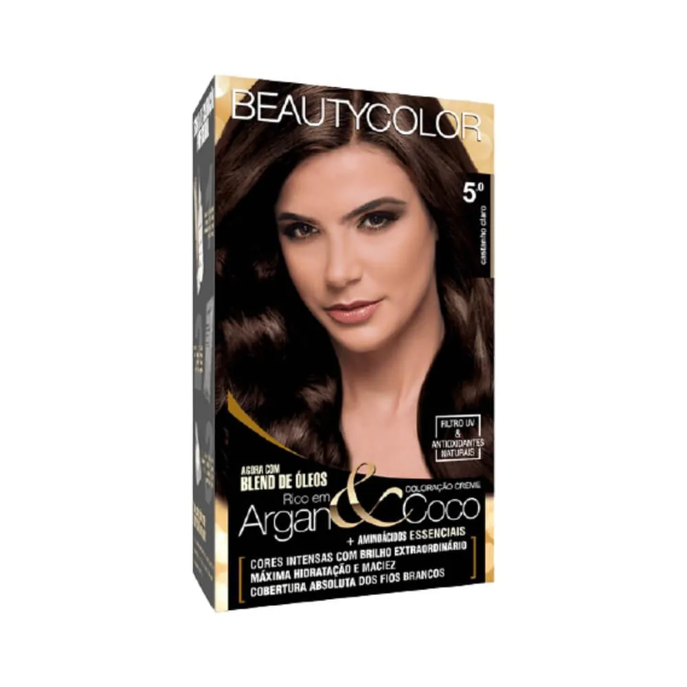 BEAUTYCOLOR TINTA KIT 5.0 CASTANHO CLARO