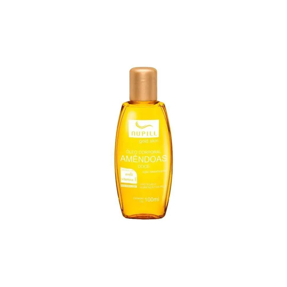 NUPILL AVELã / VITAMINA E ÓLEO CORPORAL DE AMêNDOAS 100ML