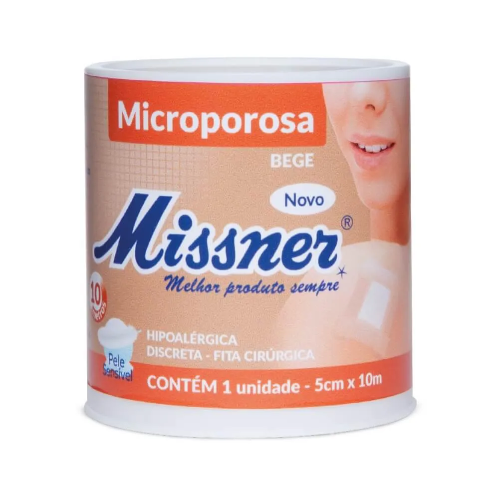 MISSNER ESPARADRAPO MICROPORE BEGE 5CMX10M