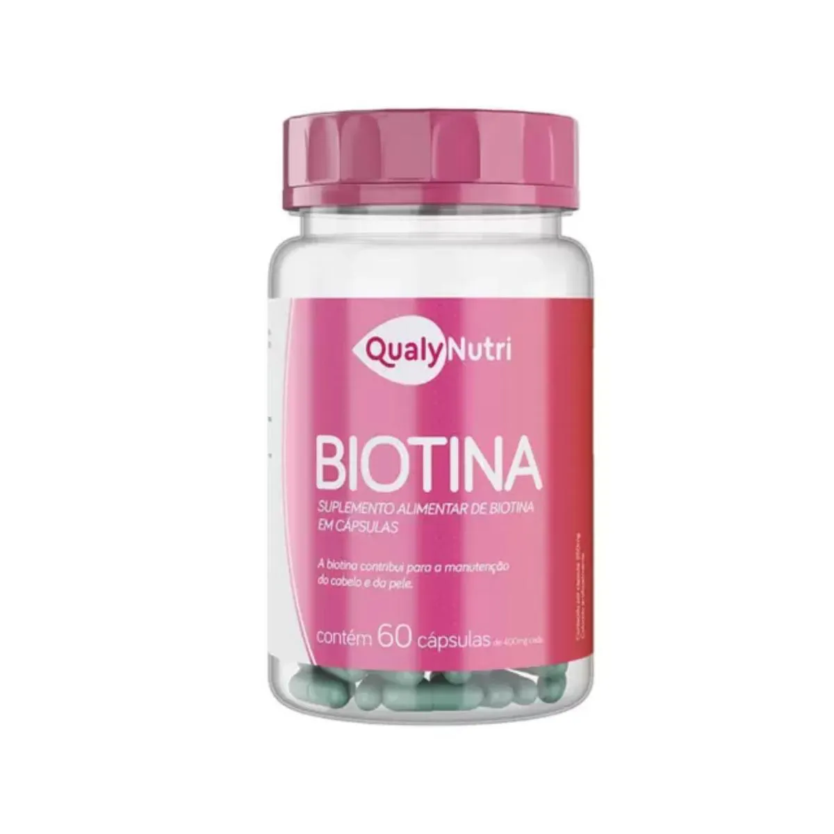 BIOTINA 60 CáPS - QUALYNUTRI