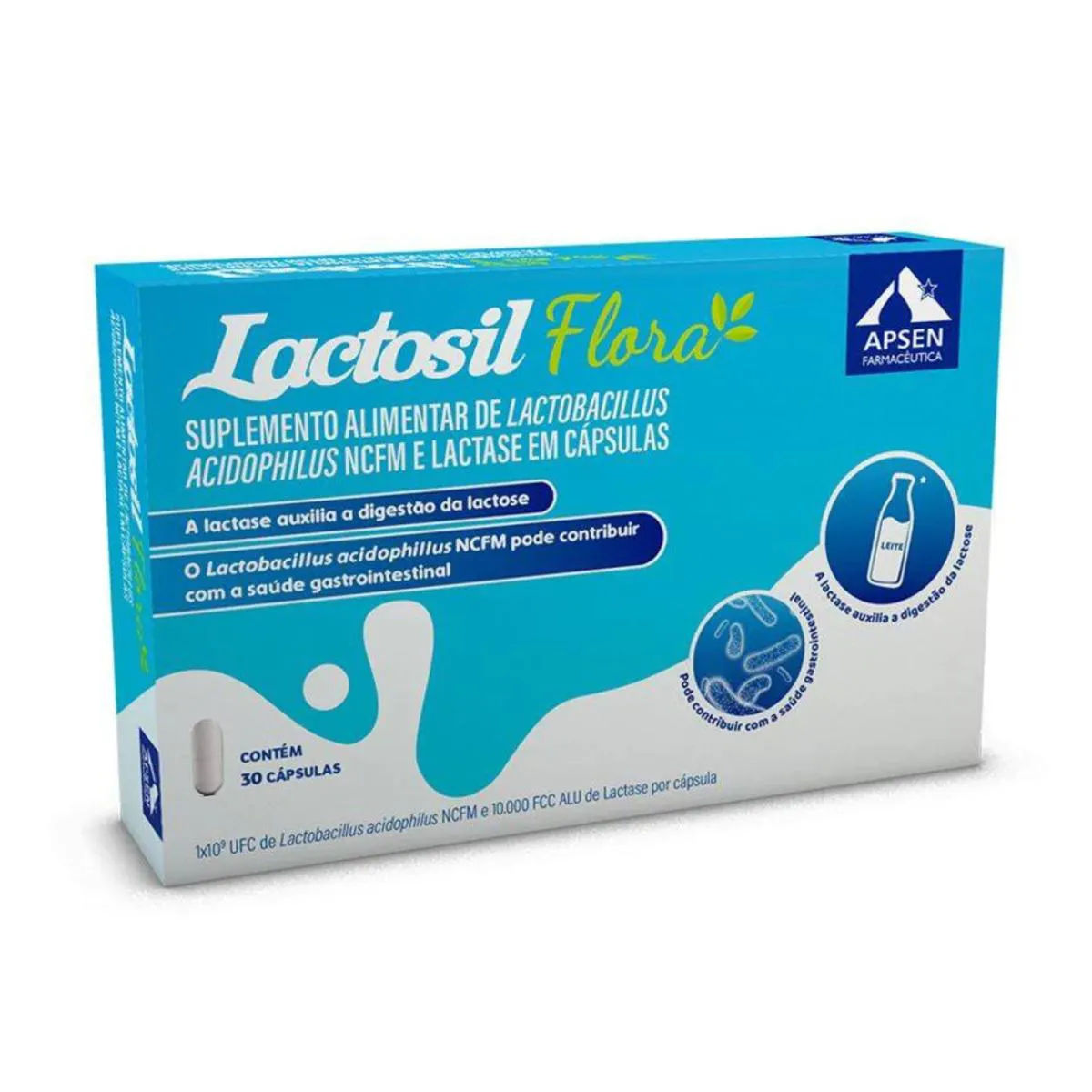 LACTOSIL FLORA 30 CáPS - APSEN