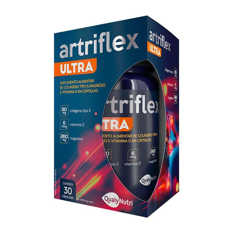 ARTRIFLEX ULTRA 30 CáPSULAS - QUALYNUTRI