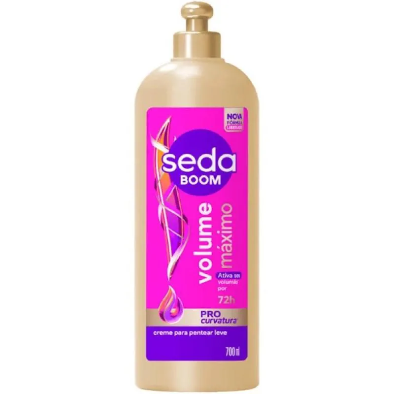 CREME PARA PENTEAR SEDA BOOM VOLUME MáXIMO 700ML