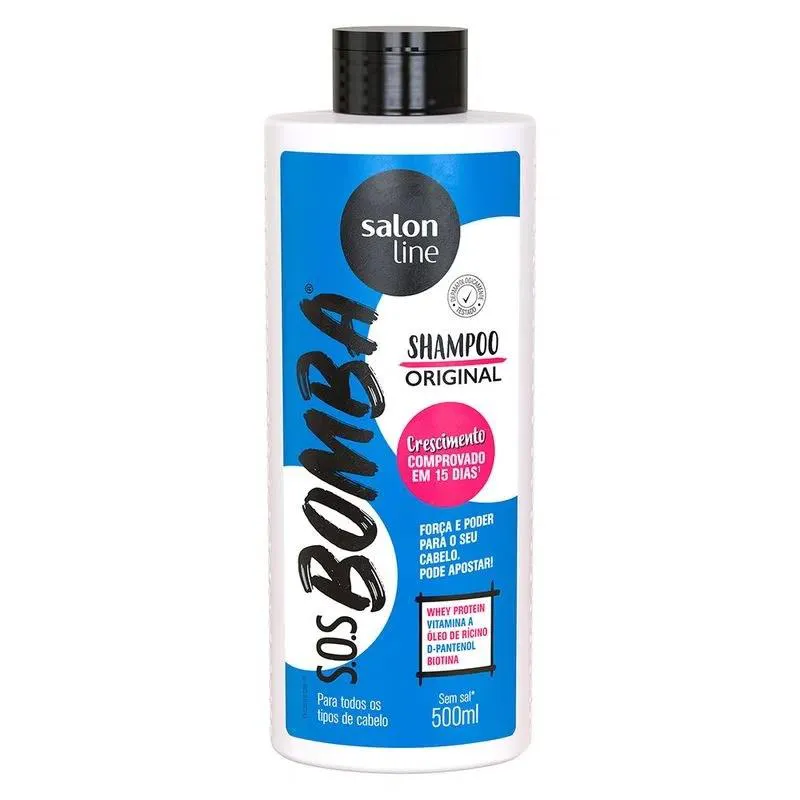 Shampoo Salon Line S.O.S Bomba Fortalecedor 500ml