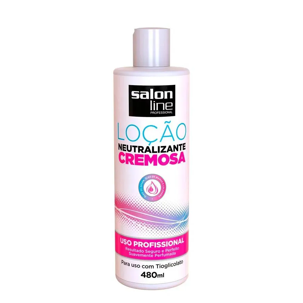 LOçãO SALON LINE NEUTRAL CREMOSA 480ML